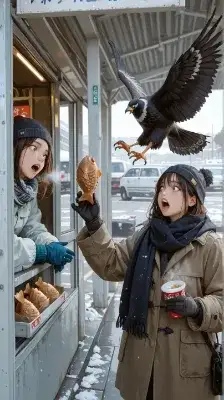 狙われた[たい焼き]