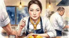 洋食・雨の夜のまかない勝負