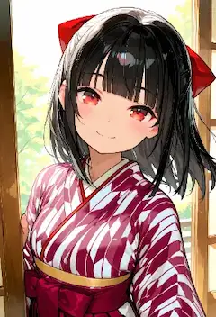 「おはようございます･･･あら、今日は珍しく早起きなんですね♪」