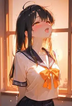 お題「オレンジ色」