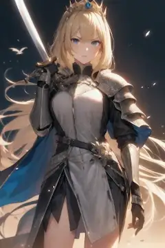 アロンダイトの擬人化
