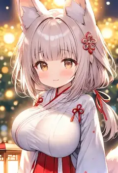 特盛り狐巫女ちゃん