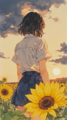夏の余白に恋を描いて／スマホ壁紙アーカイブ