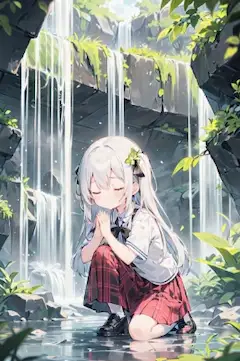 滝行