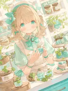 緑の薬草屋の優しい魔法。