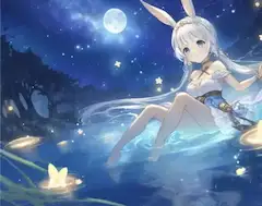 星空とうさ耳その4
