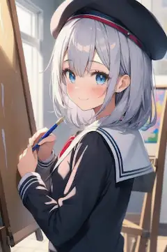 次はキミを描く？それとも私を描いてくれる？