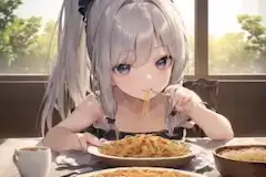 パスタ大好きっ娘