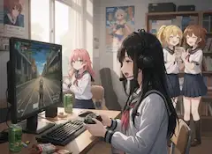 放課後の熱きバトル