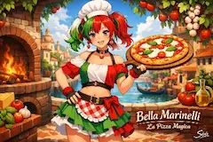 魔法のピザが呼ぶイタリアの風