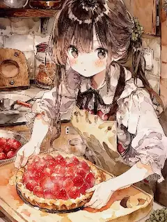 甘いイチゴの秘密レシピ。