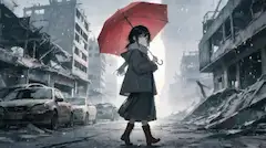 残る赤