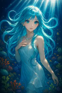 深海の青い秘密の歌