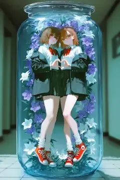 瓶の中の双子姉妹の永遠の約束