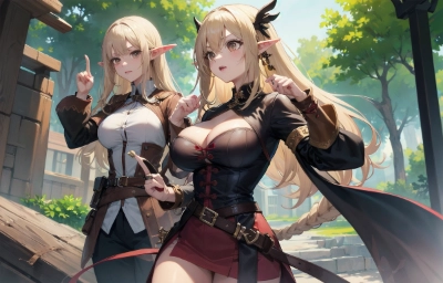 ヴェーラ・アブリコーソフとポリーナ・マルキドノヴァ