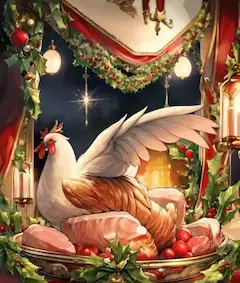 もうすぐクリスマス🐔♪