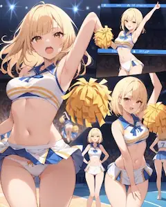 全力応援チアリーダーさん