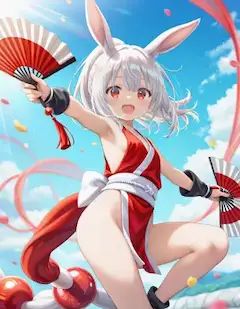 みんなでノースリーブコスプレ♪