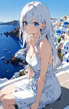 In Santorini
