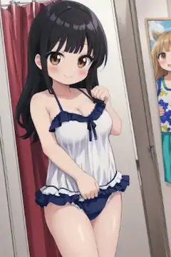 新しい水着