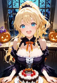 ハロウィンの夜に贈る甘い祝福