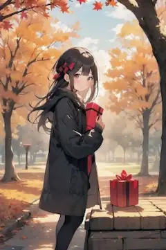 紅葉と私