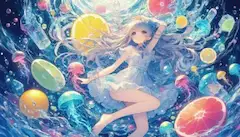 果実と海月が彩る夢の海