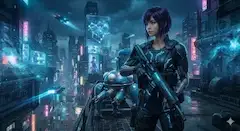 Geminiが考えた 攻殻機動隊　THE GHOST IN THE SHELL