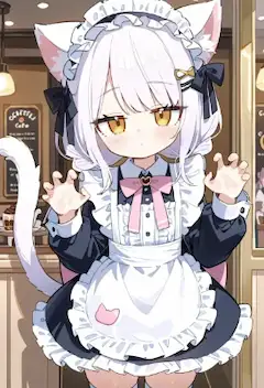 いらっしゃいませにゃー