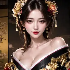 金花を纏う艶やかな美