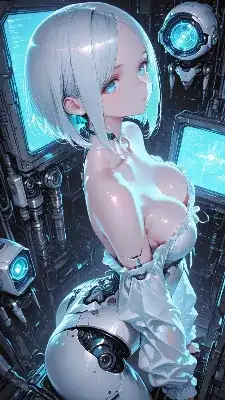 銀髪の人工少女、宇宙を夢見る