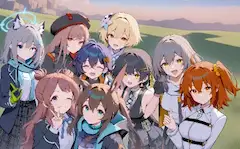 人気のソシャゲヒロイン9人が集合です
