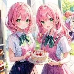 ホールケーキを作ったよ！