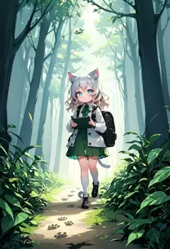 この先にくまさんいるかな…