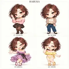 ちびキャラ Haruka