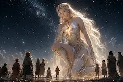 星空の巨女神