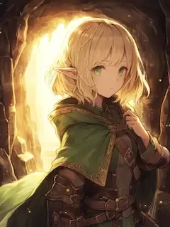 ハーフリングの女性
