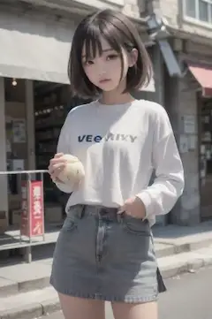 美紀＠肉まん・実写風