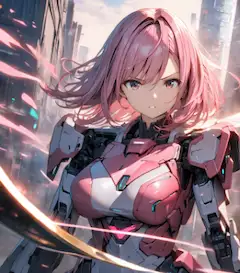 フル装備の自称魔法少女