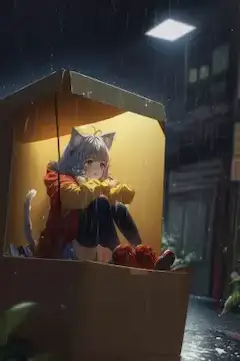雨宿り