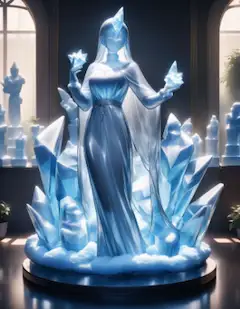 【氷】彫像