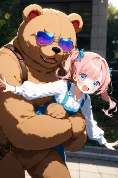 ALTAIR×王族×作者近影 （クマ×娘D.W・版）