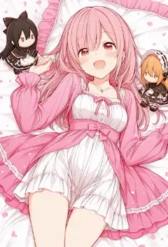 人形たちと過ごす甘い朝のひととき