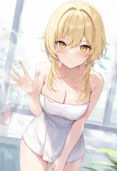 【原神】蛍 バスタオル
