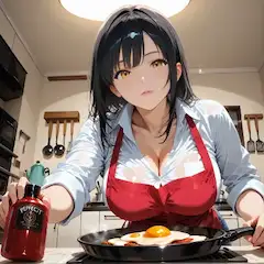 愛情がこもった目玉焼き