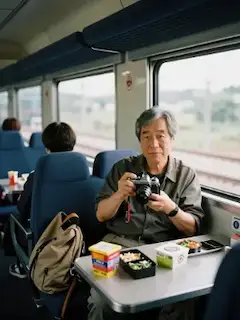 駅弁が大好きな男性