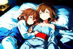 雷電姉妹おやすみ中