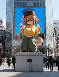 柴犬像