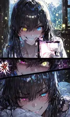 高額プランに『登録』しても、モデレートばかりのサイトがあるらしい・・・(´・ω・)🔥 (異色の瞳が映す、壊れた画面の記憶)