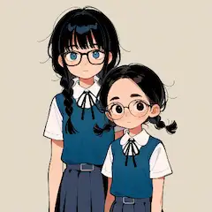 女子中学生